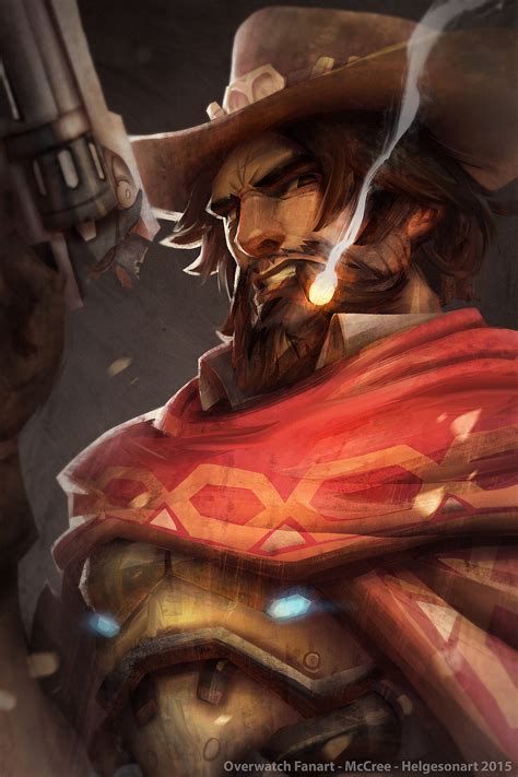 Image Mccree Fan Art Overwatch Wiki Fandom Powered By Wikia