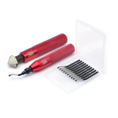 Get Hand Deburring Tool Kit And Blades Set Afa Tooling Tagged Metal