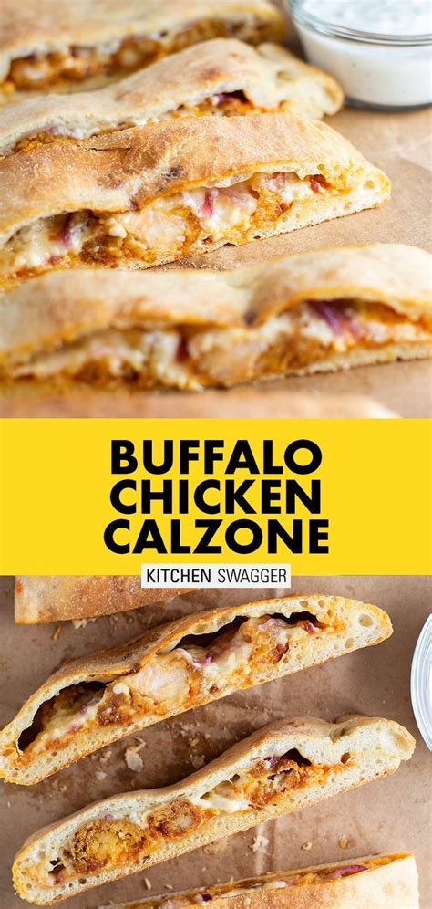 Buffalo Chicken Calzone Recipe Recipe Calzone Recipe Chicken