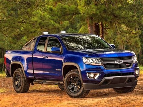 2016 Chevy Colorado Midnight Edition And Z71 Trail Boss Unveiled