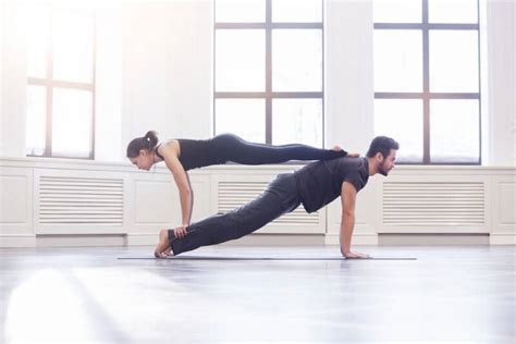 Experiment with various yoga poses, until you feel comfortable. Yoga for Two? 10 Cool Yoga Poses for Couples - Balance Me Beautiful