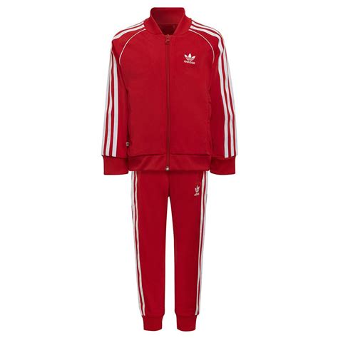 Adidas Originals Chándal Superstar Rojo Dressinn