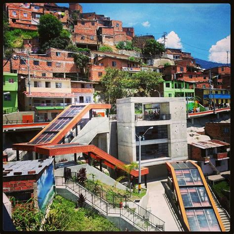 Escaleras Electricas En La Comuna 13 Medellin Colombia Travel Around