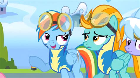 1797699 Safe Screencap Cloudchaser Lightning Dust Rainbow Dash