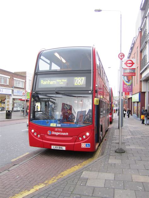 Stagecoach London Route 287 Enviro400 Trident Lx11bhl