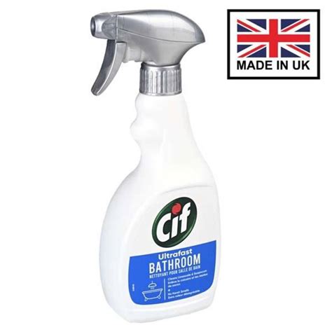 Cif Ultrafast Spray For A Sparkling Clean Bathroom Ntuc Fairprice