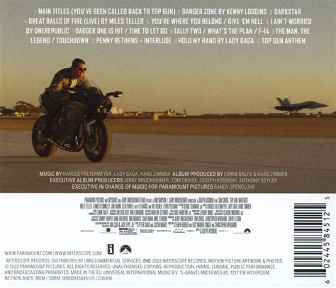 Buy Top Gun Maverick Soundtrack Cd From £1170 Today Best Deals