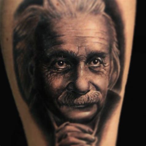 Consider paying your respects this admirable man with an albert einstein tattoo. 15 Incredible Albert Einstein Tattoos - TattooBlend