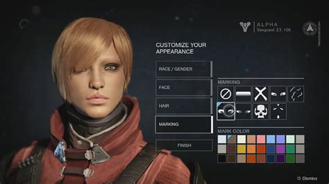 Destiny Multiplayer Gameplay Guardian Creator And Character Customization Youtube