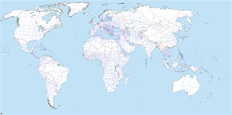 World Map Provinces