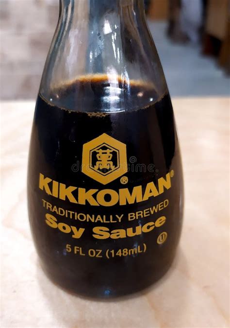 Kikkoman Soy Sauce Editorial Stock Image Image Of Chinese 175428439