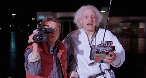 Marty Mcfly Doc Brown Hqs Com Café