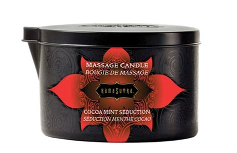 Kama Sutra Massage Candle Cocoa Mint Seductione Twisted Cherry