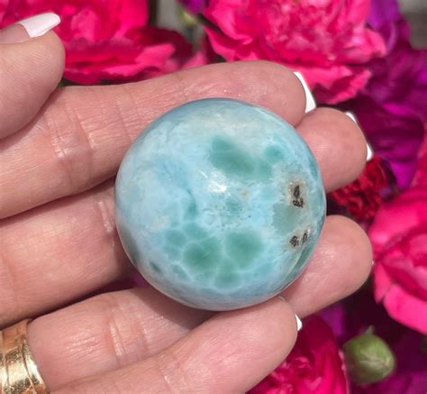 Larimar Aa The Dolphin Stone 32mm Calming Crystal