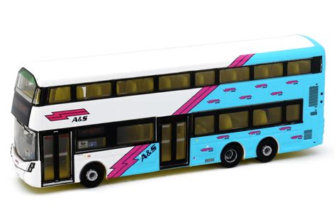 Tiny City Sg14 Die Cast Model Car Singapore Aands Transit Volvo B8l Bus Wright Tiny 微影