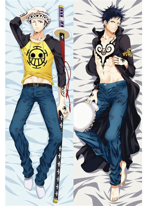 Dakimakura One Piece Trafalgar Law Hugging Body Pillow Case 150cm Anime