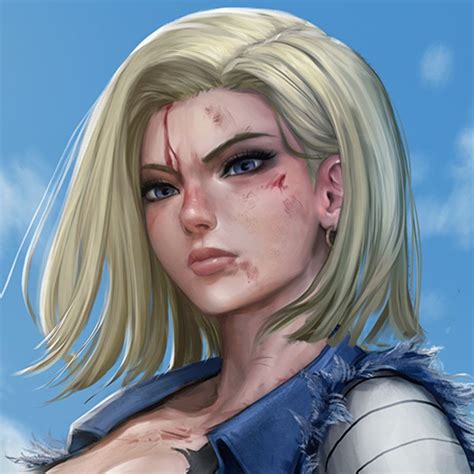 Android 18 By Mirco Cabbia On Artstation Android 18 Android