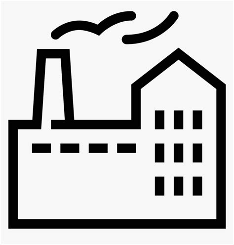 Vector Factory Manufacturer Manufacturing Icon Png Transparent Png