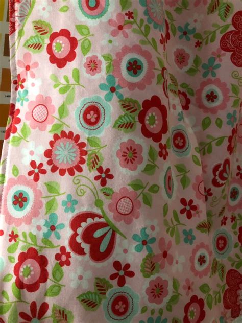 Riley Blake Designs Fabric Pink Butterflies And Berries Baby Etsy