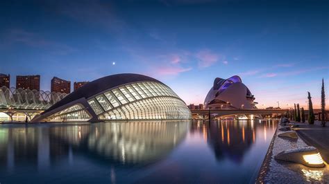 City Of Arts And Sciences Spain Valencia Hd Travel Wallpapers Hd
