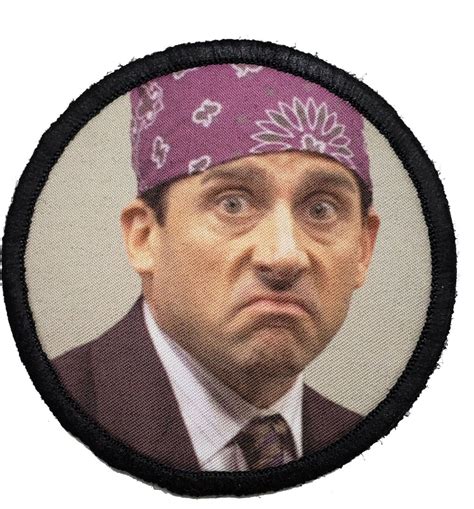 The Office Prison Mike Michael Scott Morale Patch Funny Tactical