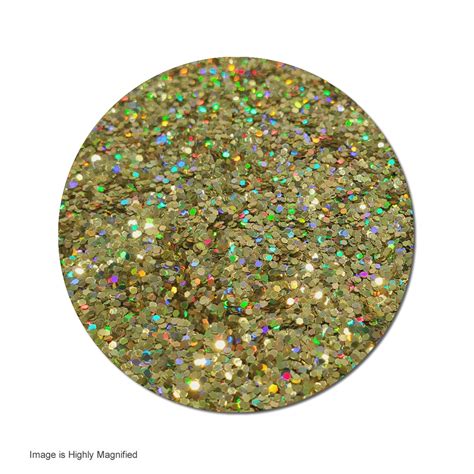 Chunky Glitter Holographic Bulk Precursors Gold