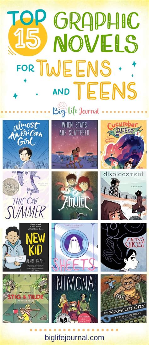 20 Best New Graphic Novels For Tweens Ages 8 12 Years