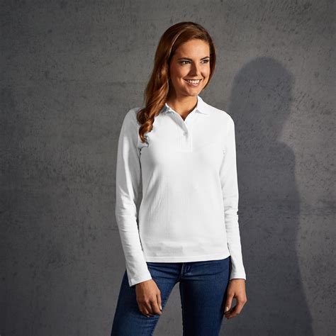 Wear one of the white long give a fashionable boost to your wardrobe with long shirts for women. Heavy Longsleeve Polo shirt Women