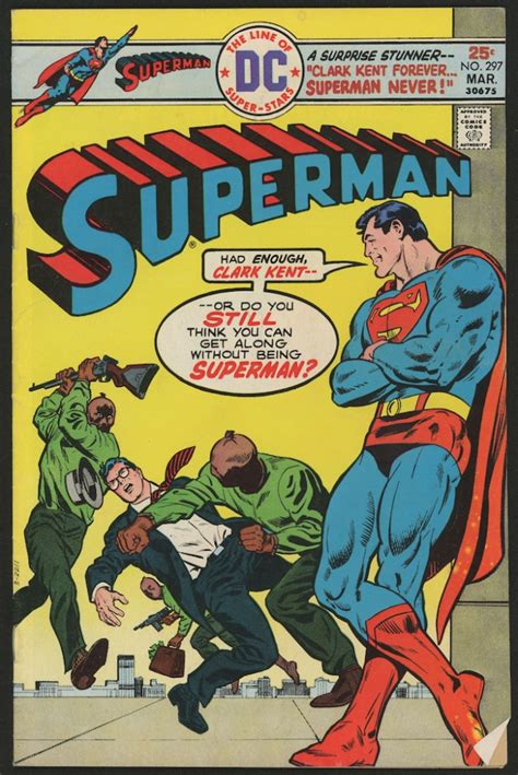Vintage 1976 Superman Issue 297 Dc Comic Book Pristine Auction