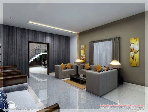 Awesome 3d Interior Renderings Kerala Home Design And