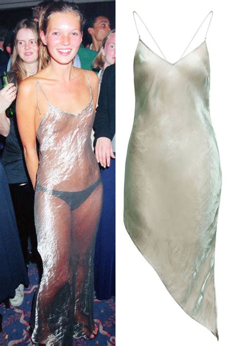 Get It Kate Moss S Metallic Slip Dress Slip Dress Fashion S Slip Dress