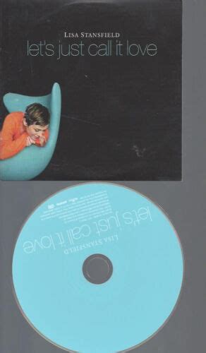 Cd Promo Lisa Stansfield Lets Just Call It Love Ebay