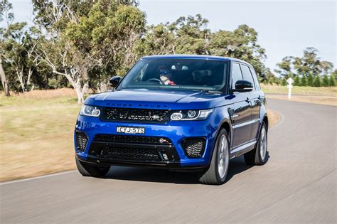 Advanced safety systems aided by cameras; 2015 Range Rover Sport SVR Review | CarAdvice