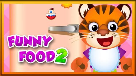 Funny Food 2 Educational Games For Kids Toddlers Youtube
