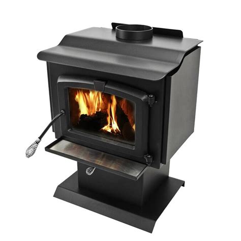 Pleasant Hearth 1200 Sq Ft Heating Area Firewood Stove In The Wood