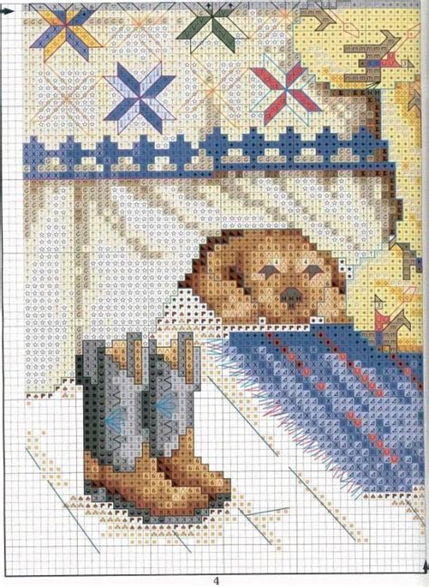 This counted cross stitch pattern of a cowboy was created from a photograph copyright of www.photostogo.com. "Little Cowboy - Bedtime Prayers" by Paula Vaughan ...