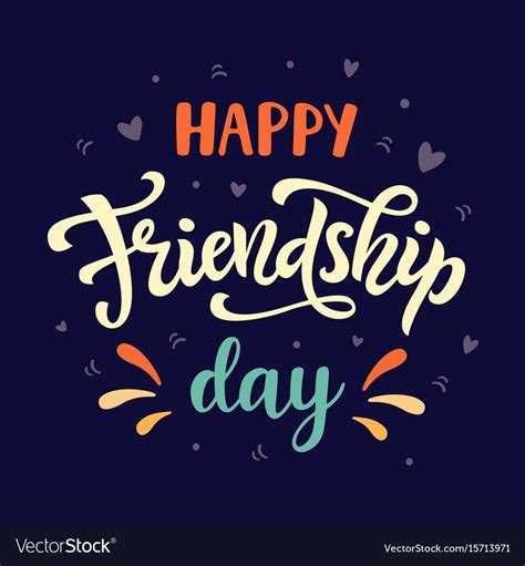 1 day ago · happy friendship day 2021 wishes: Happy friendship day poster vector image on VectorStock ...
