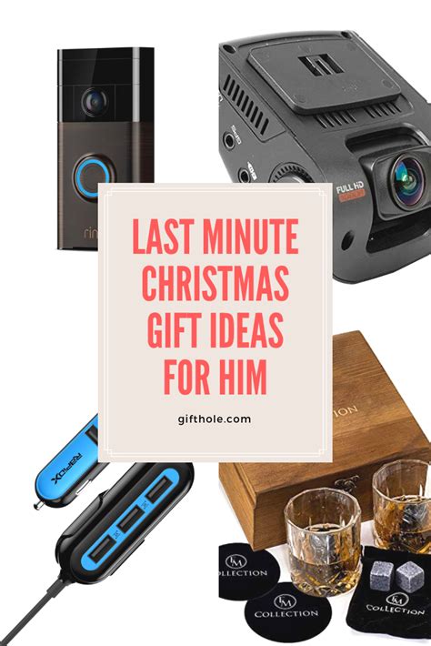 It's time to shop and make it the happiest holiday ever! Last Minute Christmas Gift Ideas For Him | Last minute ...
