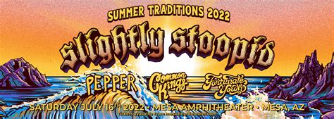 Slightly Stoopid Summer Traditions 2022 Tour With Pepper Common Kings