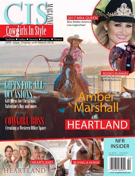 Cowgirls In Style December 2017january 2018 Magazine