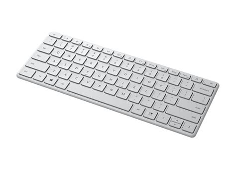 Microsoft Designer Compact Keyboard English Glacier 21y 00031