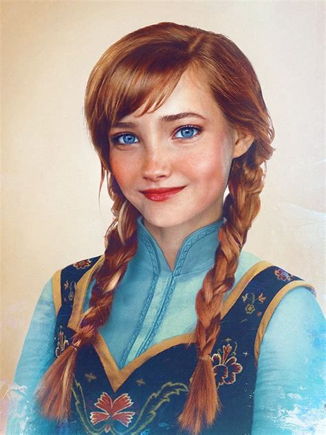 Anna In Real Life Disney Princess Fan Art 38329203