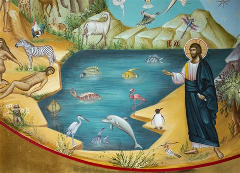 Creation Of The World World Icon Orthodox Icons Angel Pictures