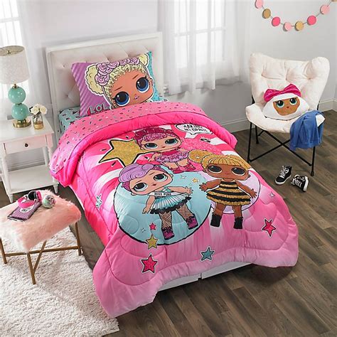 If you're having problems getting your children to go to sleep, maybe it's because their bedrooms aren't the attractive places of rest you can save time and money by purchasing your bedding as a kids comforter set or bed in a bag. LOL Surprise Comforter | Bed Bath & Beyond