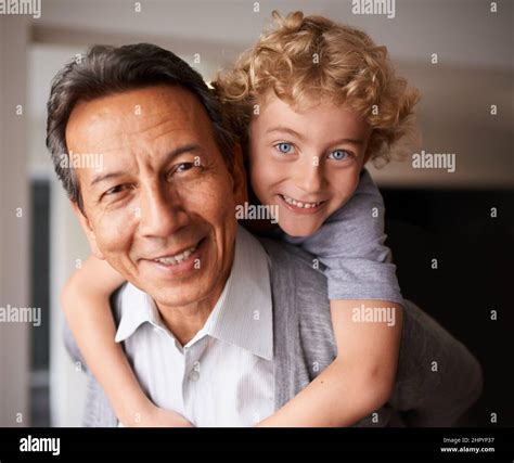 Grandpas Are The Best Portrait Of A Grandfather And His Grandson Stock