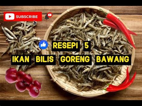 1 sudu besar cili kisar. RESEPI 5: IKAN BILIS GORENG BAWANG | Cara Masak Ikan Bilis ...