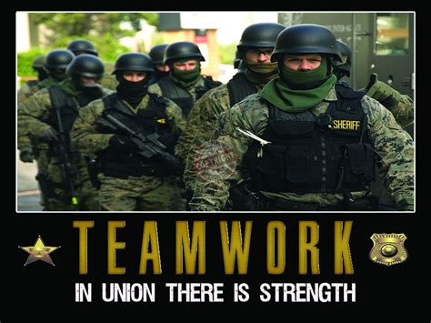 Teamwork Motivation Poster