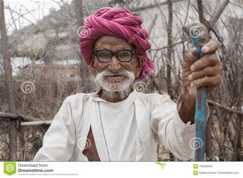 Indian Rural People Stock Photo Image Of Portrait Face 105303544