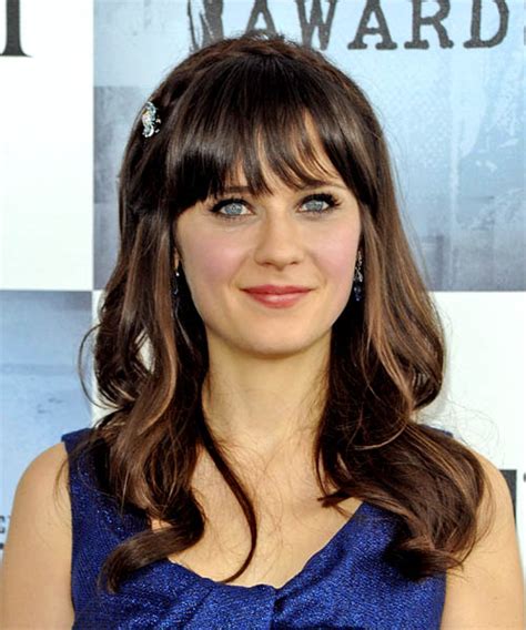 17 Zooey Deschanel Hairstyles And Haircuts Celebrities
