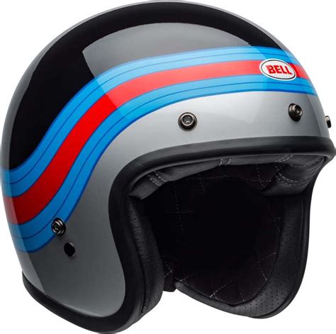 All modern helmets, including bells, spec a polyester or micro suede liner for a few reasons. Bell Custom 500 Helmet 3/4 Open Face Vintage Retro ...